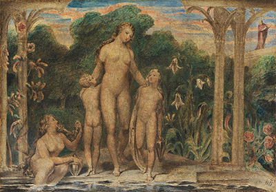 Bathsheba at the Bath William Blake